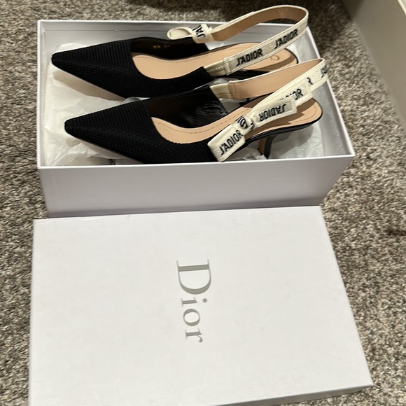 Dior J’adior fabric slingback. never used. - Picture 2 of 5
